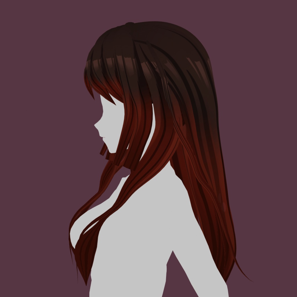 Brown Red Hair Preset Vroid