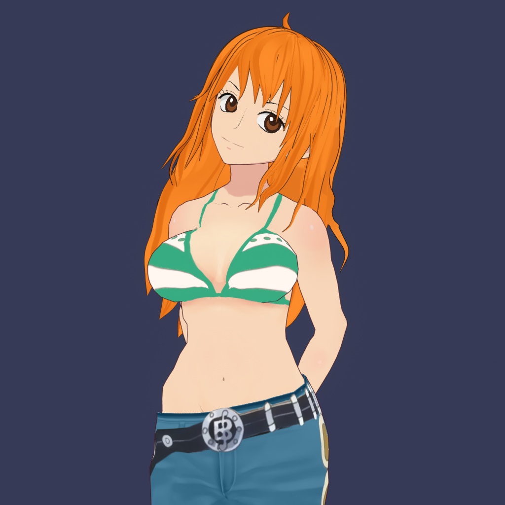 Vroid 3d model Nami .vrm .pmx