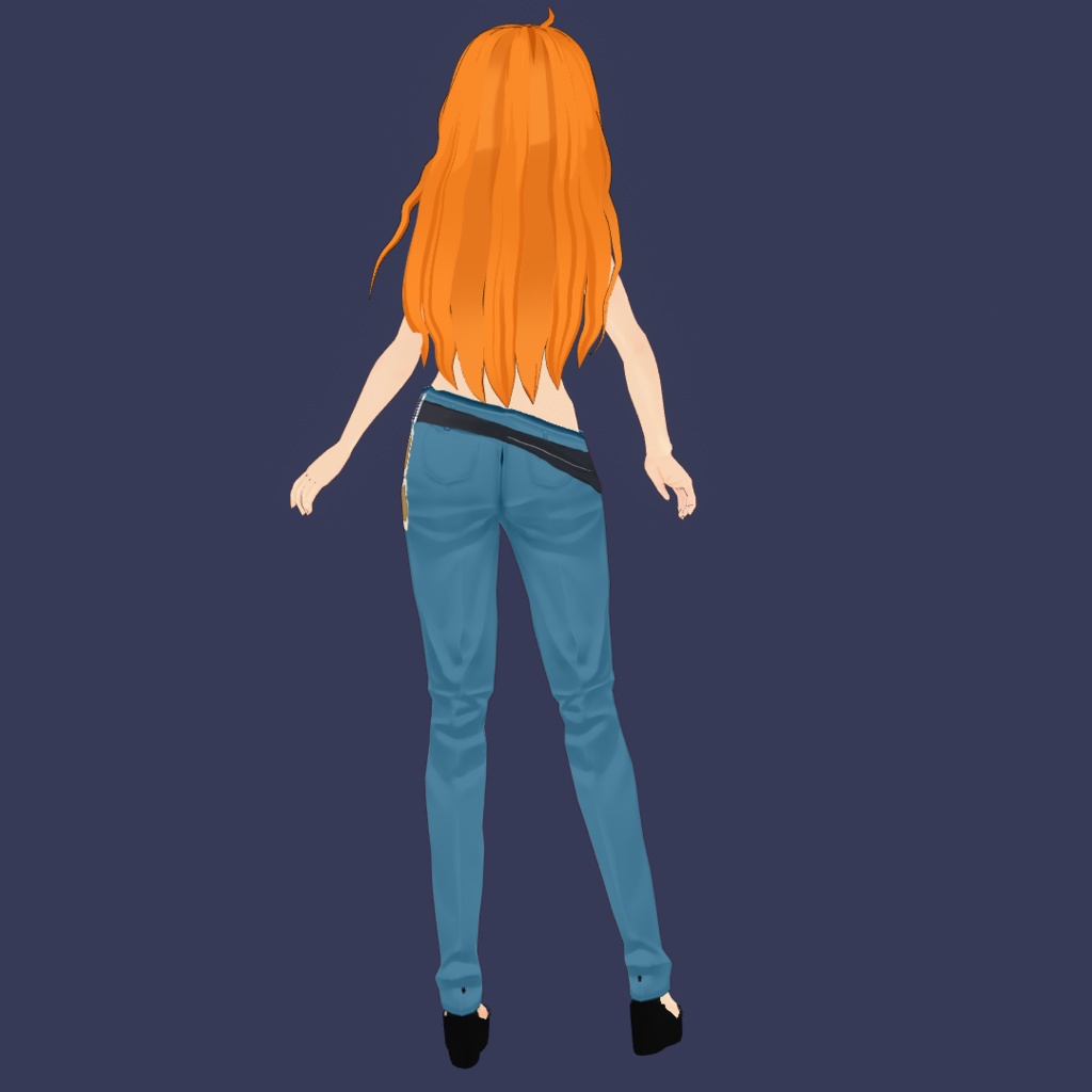 Vroid 3d model Nami .vrm .pmx