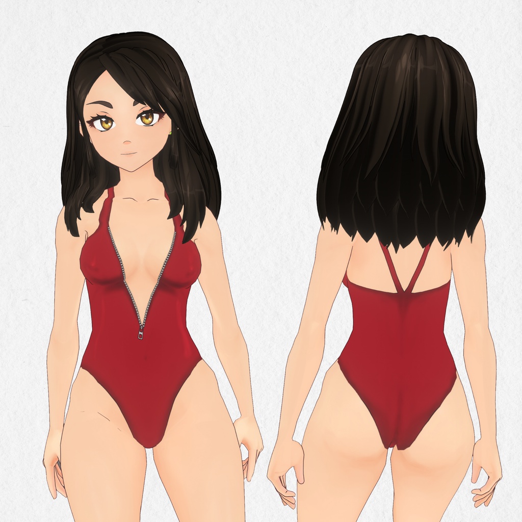Red Body Vroid Texture ๐น