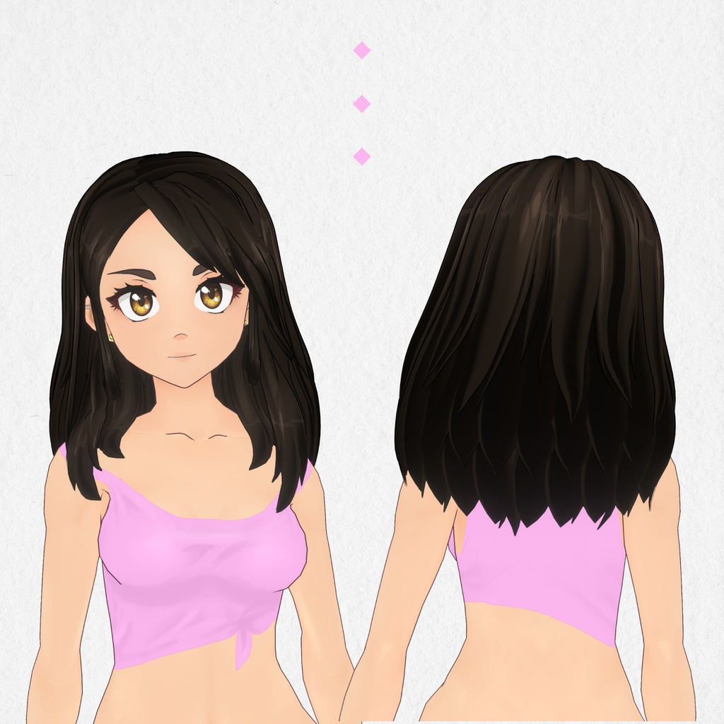 Pink Top Vroid Body Texture