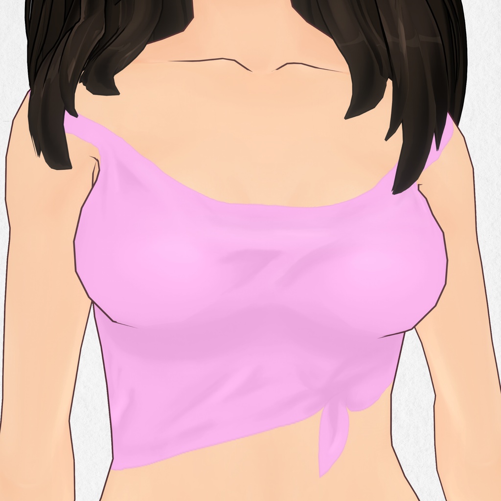 Pink Top Vroid Body Texture
