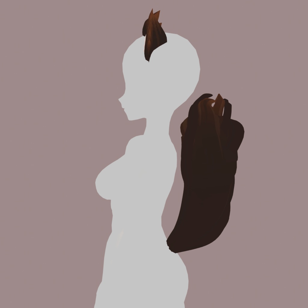 Ears and tail Hair Preset Vroid