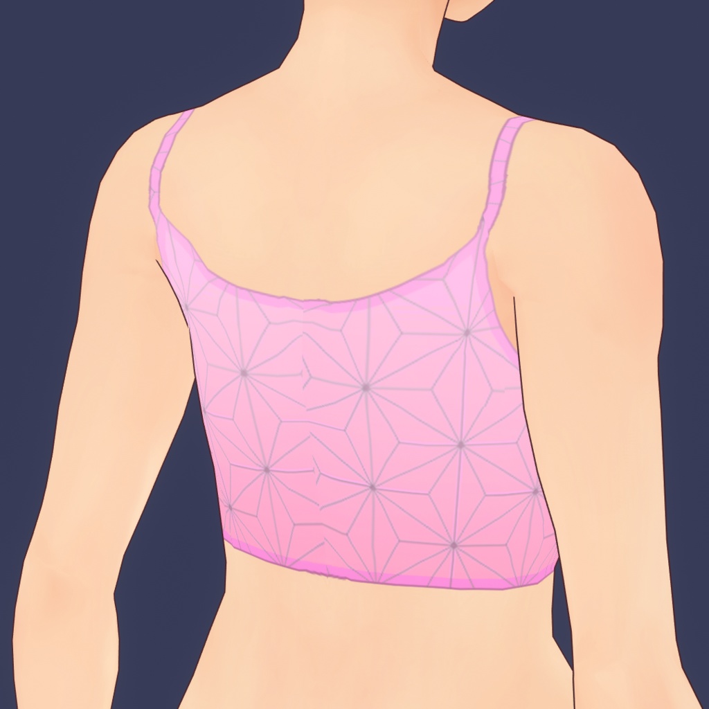 Top Pink Pattern Body Texture