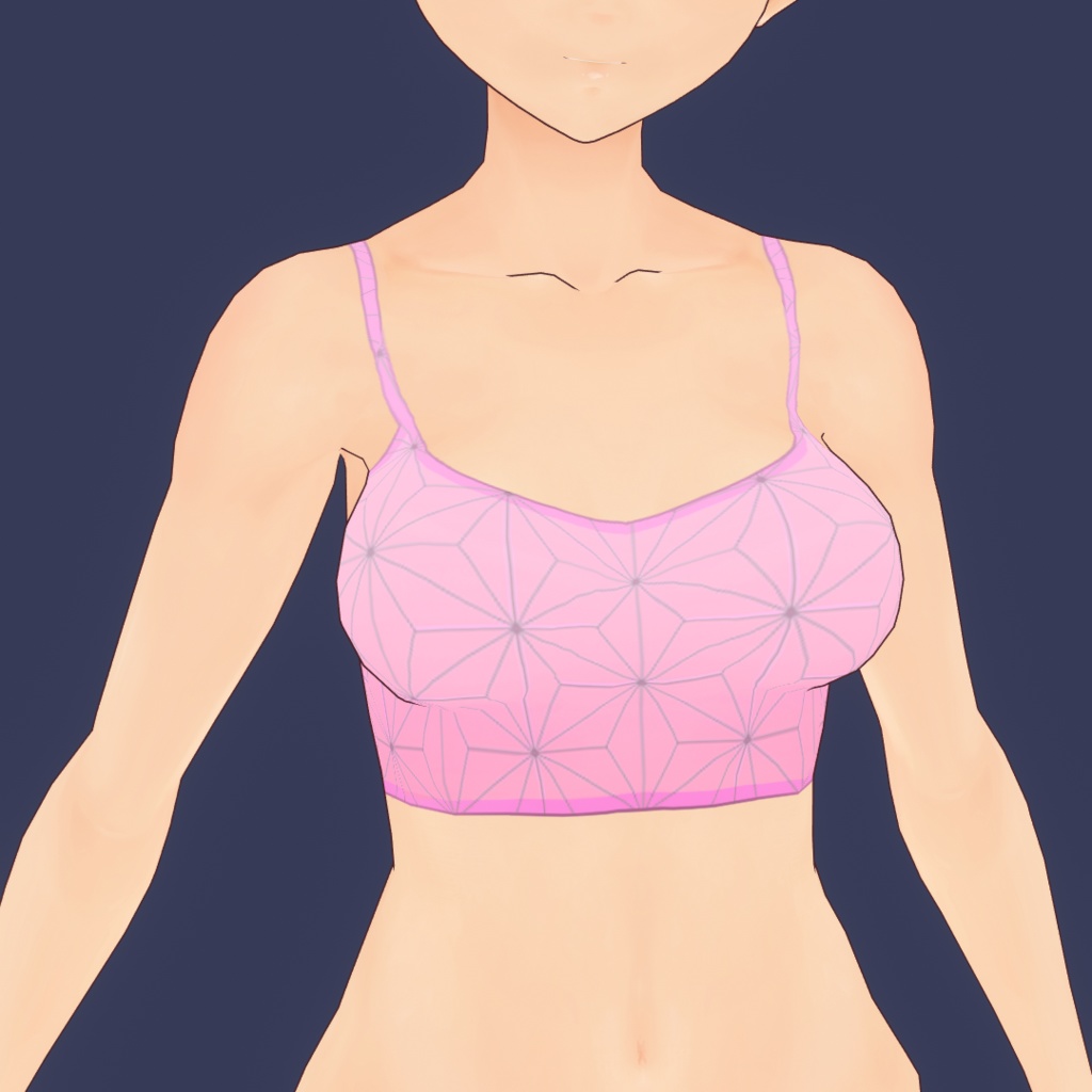 Top Pink Pattern Body Texture