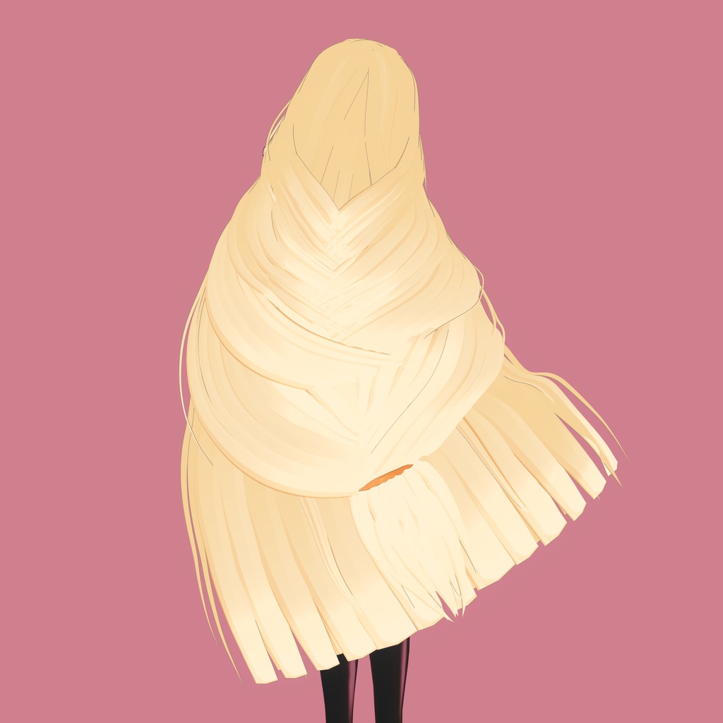 Long Hair with Big Braid Preset Vroid