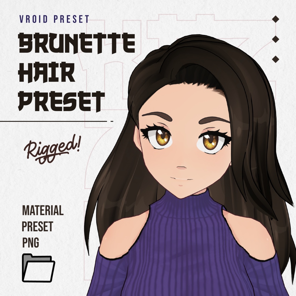 Brunette Hair Preset 🍁