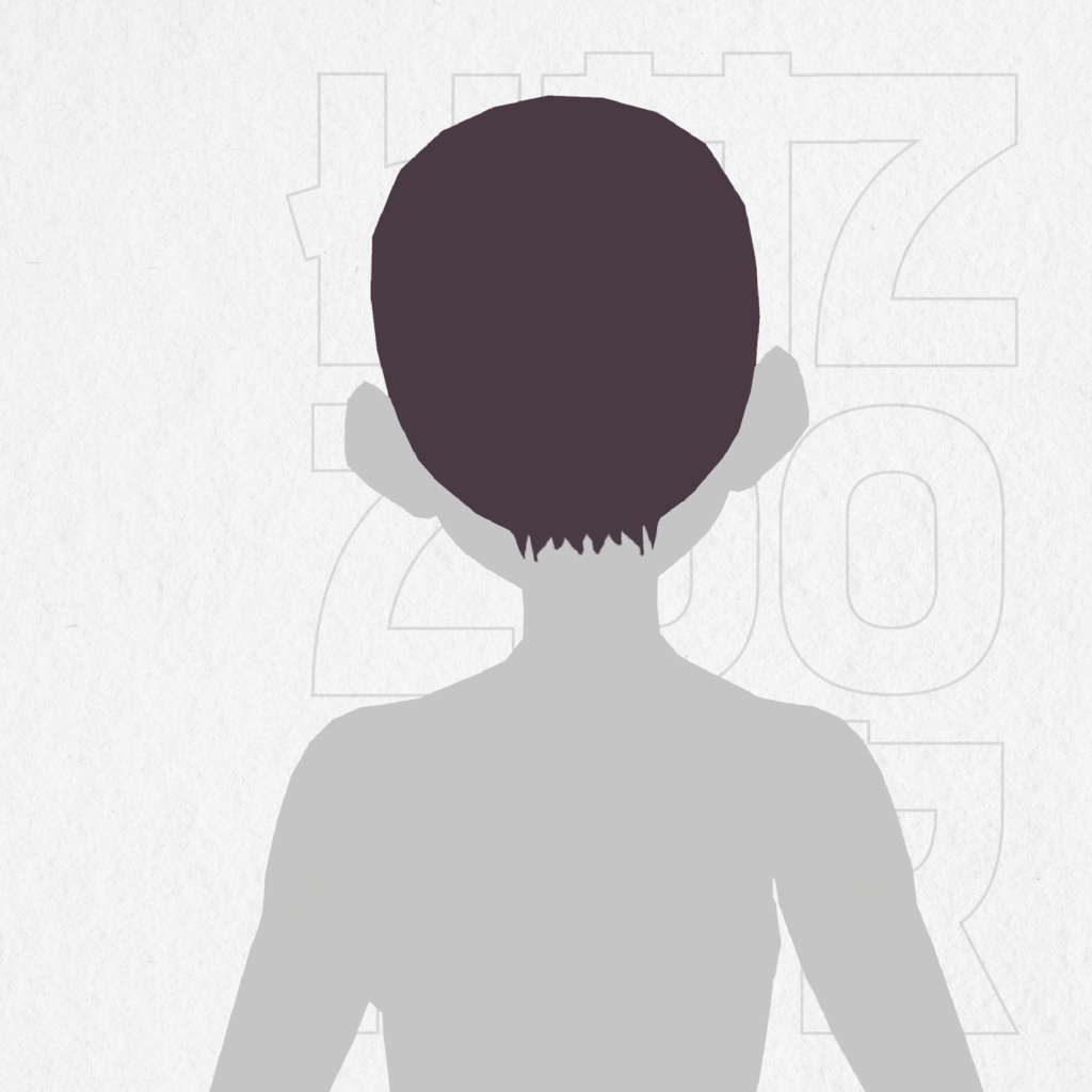 Dark Long Hair Preset