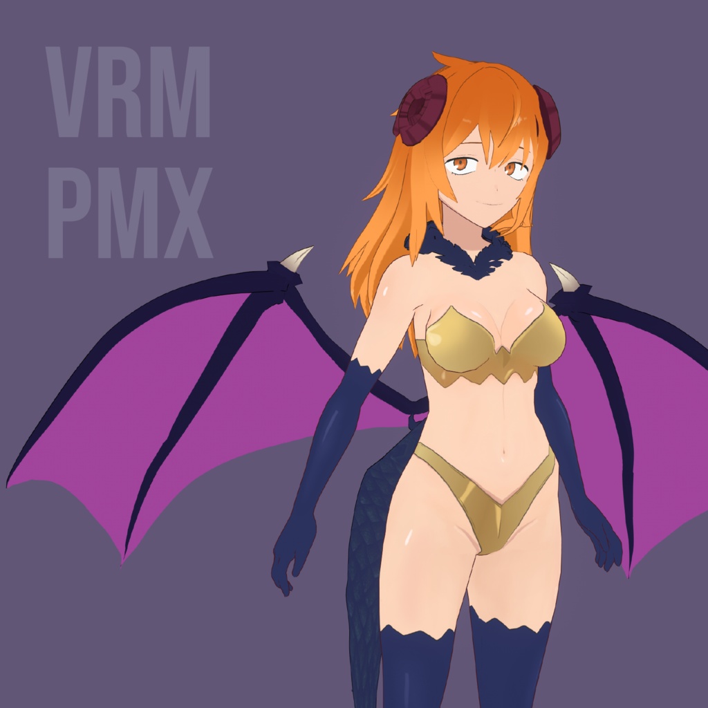Magagamo  [Halloween 3D Model] vrm pmx