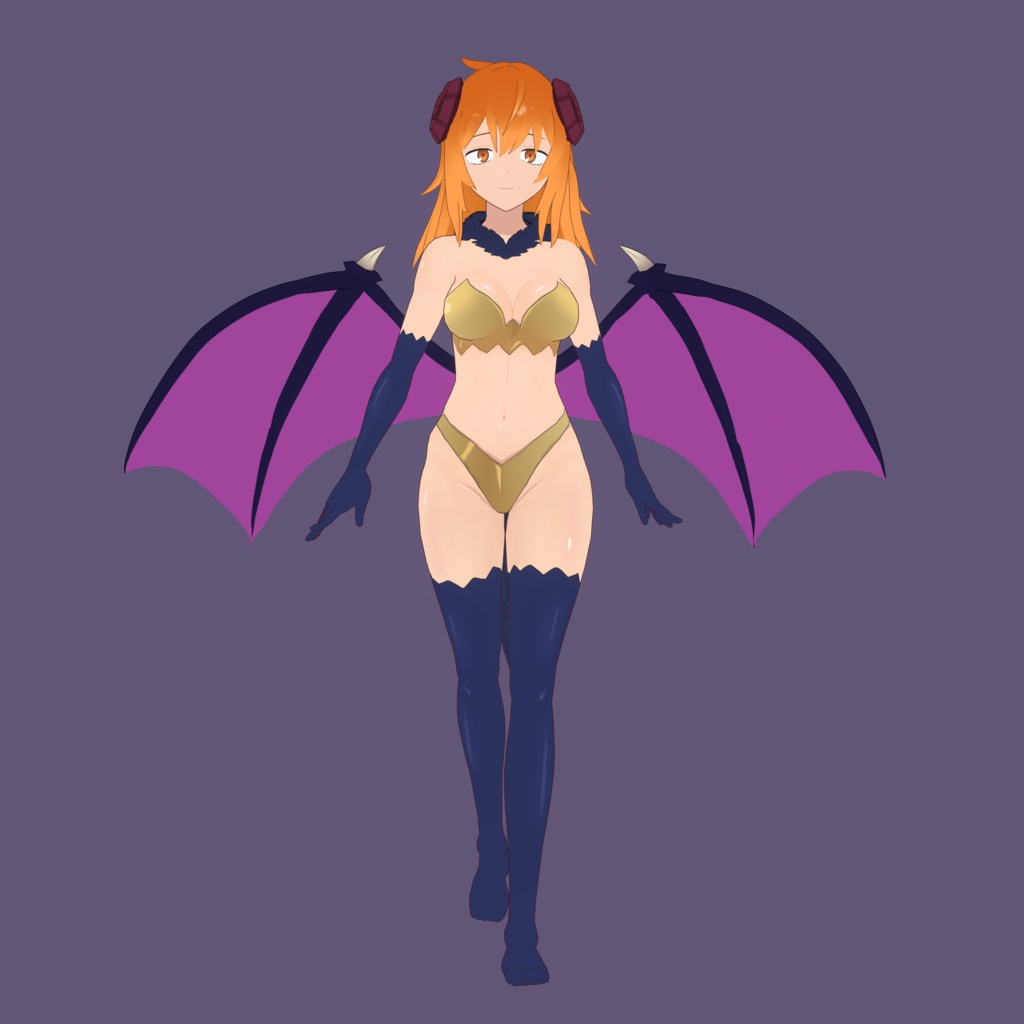 Magagamo  [Halloween 3D Model] vrm pmx - Kitzoomer - 6/6