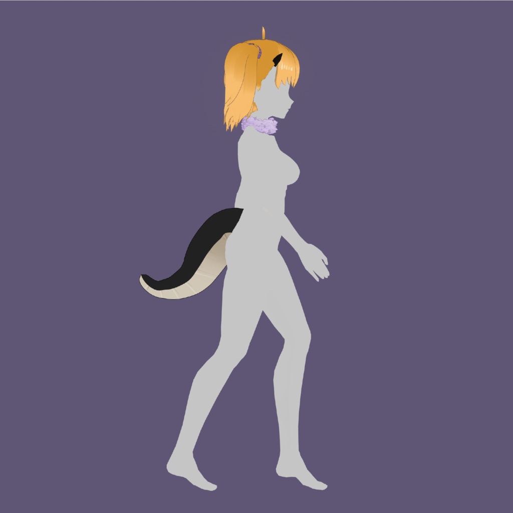 Vroid Preset Hair, Horns and Tail - Magayoshi😈