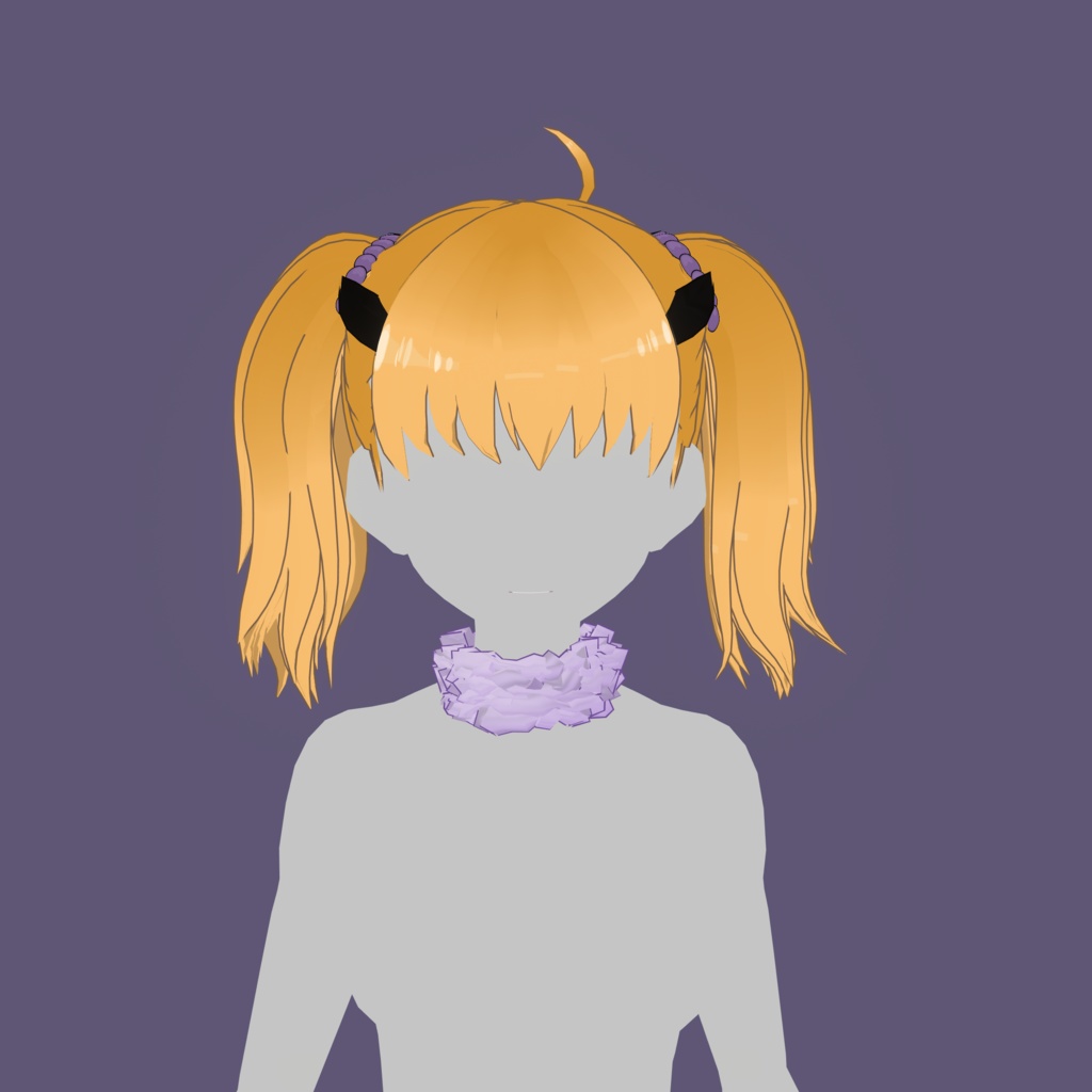 Vroid Preset Hair, Horns and Tail - Magayoshi😈