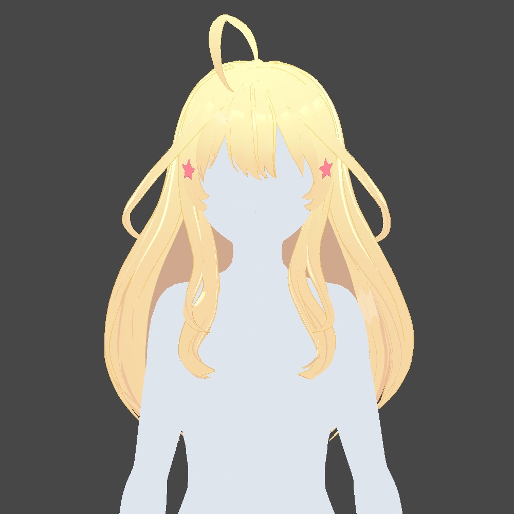 Hair Preset Vroid - Long Hairstyle🌺