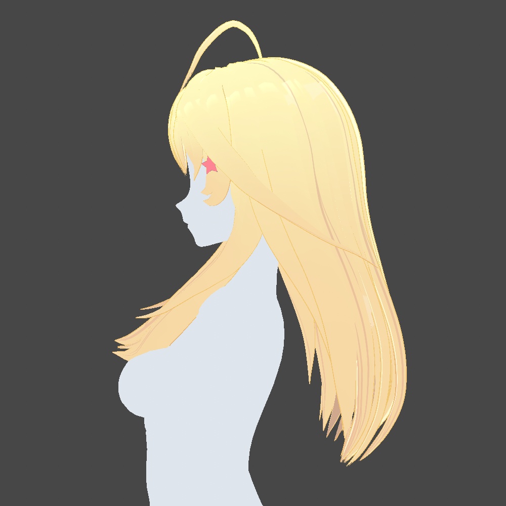 Hair Preset Vroid - Long Hairstyle🌺