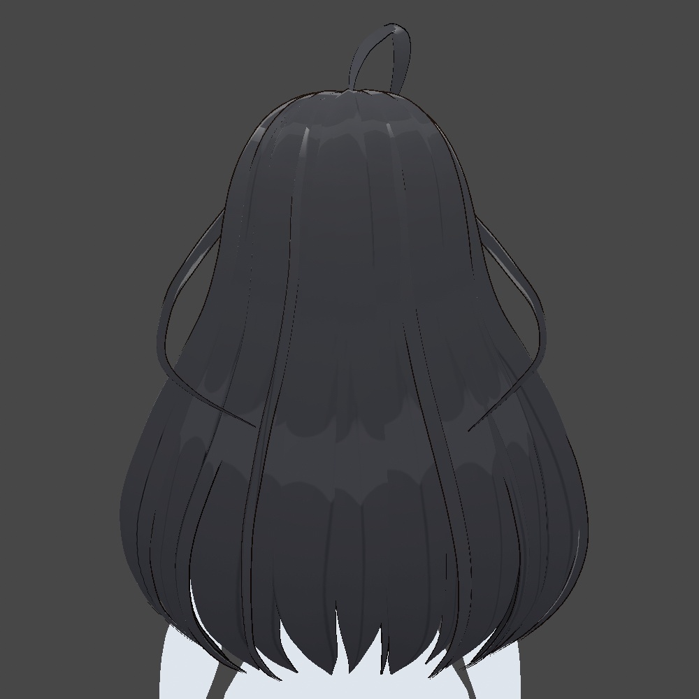 Hair Preset Vroid - Long Hairstyle🌺