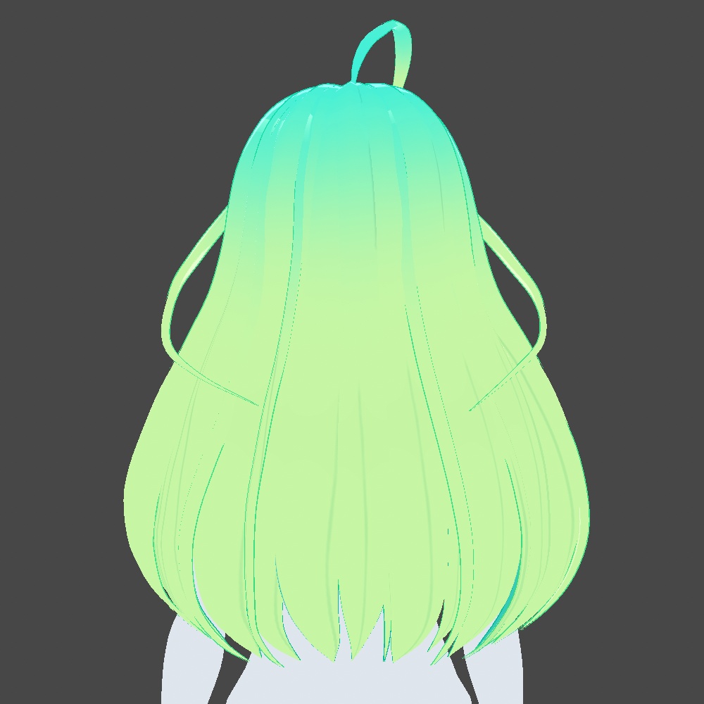 Hair Preset Vroid - Long Hairstyle🌺