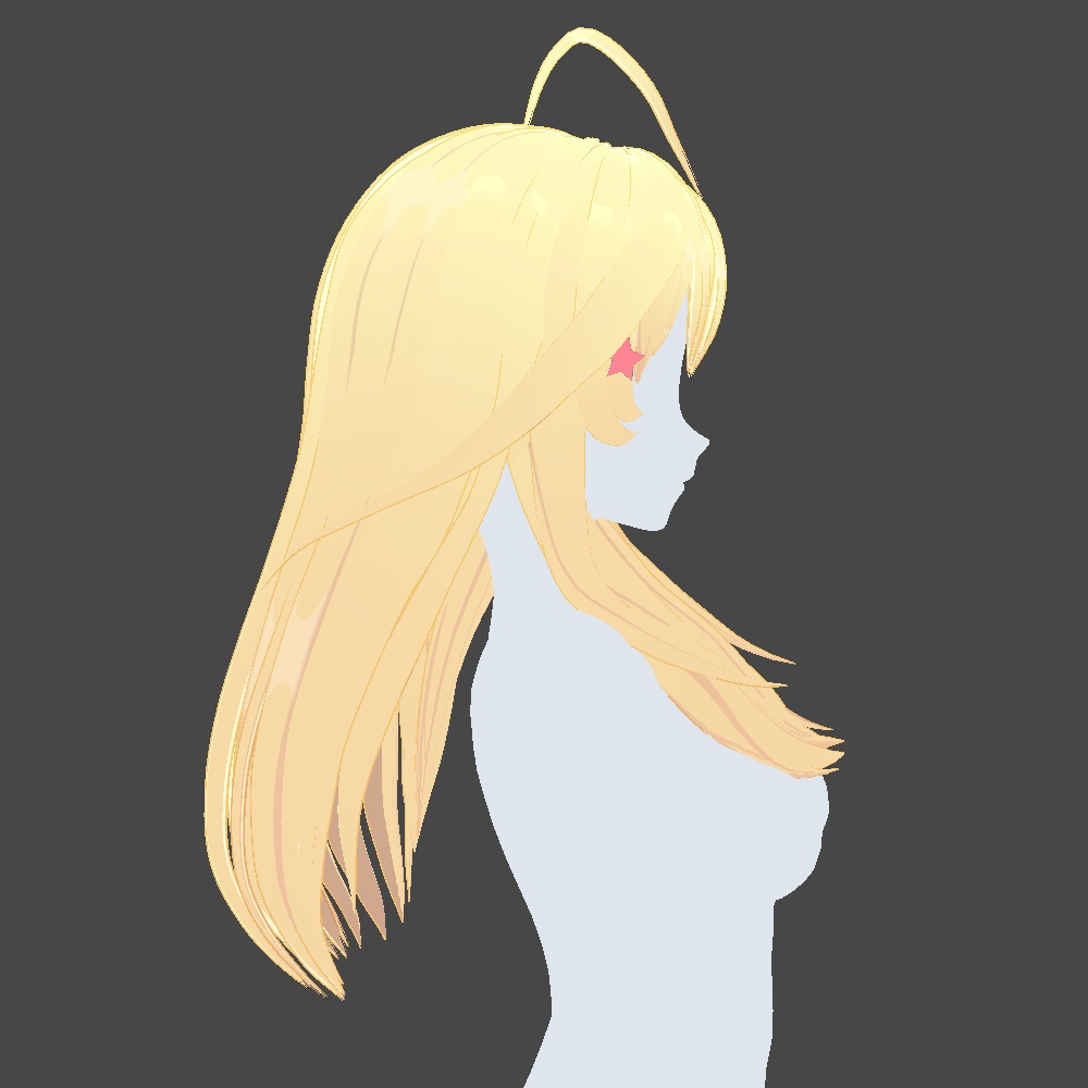 Hair Preset Vroid - Long Hairstyle🌺