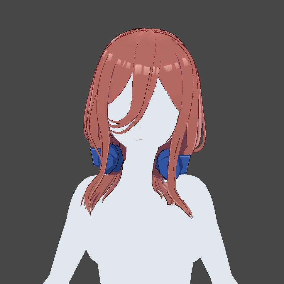 Hair Preset Vroid - Headphone Hairstyle🌹