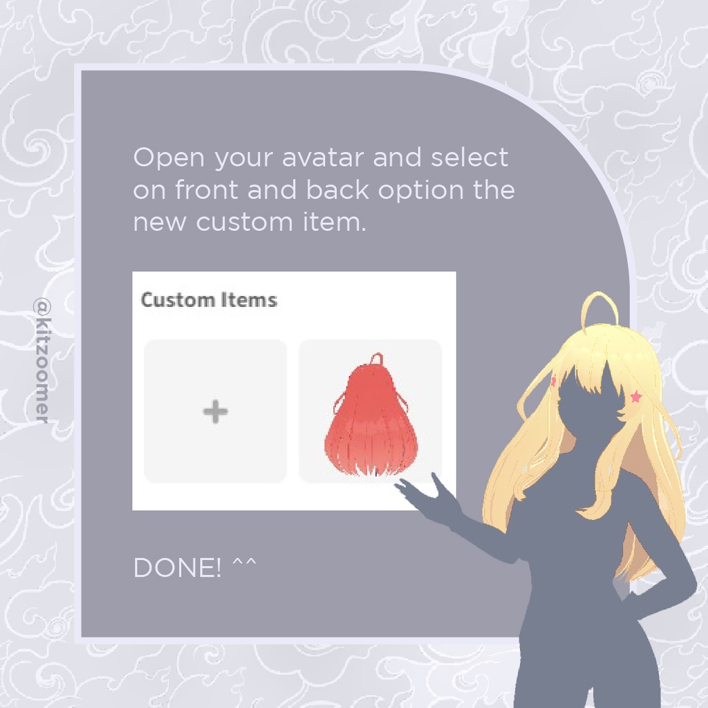 Hair Preset Vroid - Headphone Hairstyle🌹