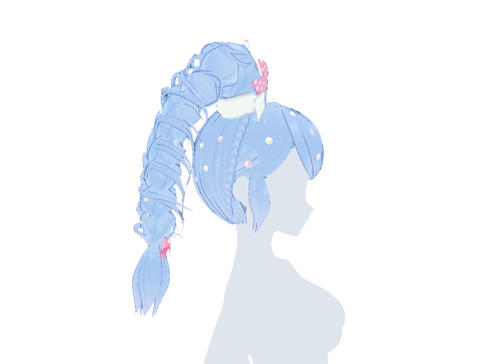 Hair Preset Vroid - Sweet Hairstyle🧁