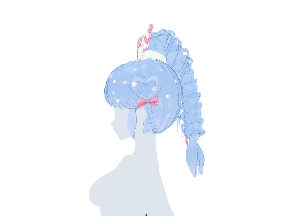 Hair Preset Vroid - Sweet Hairstyle🧁