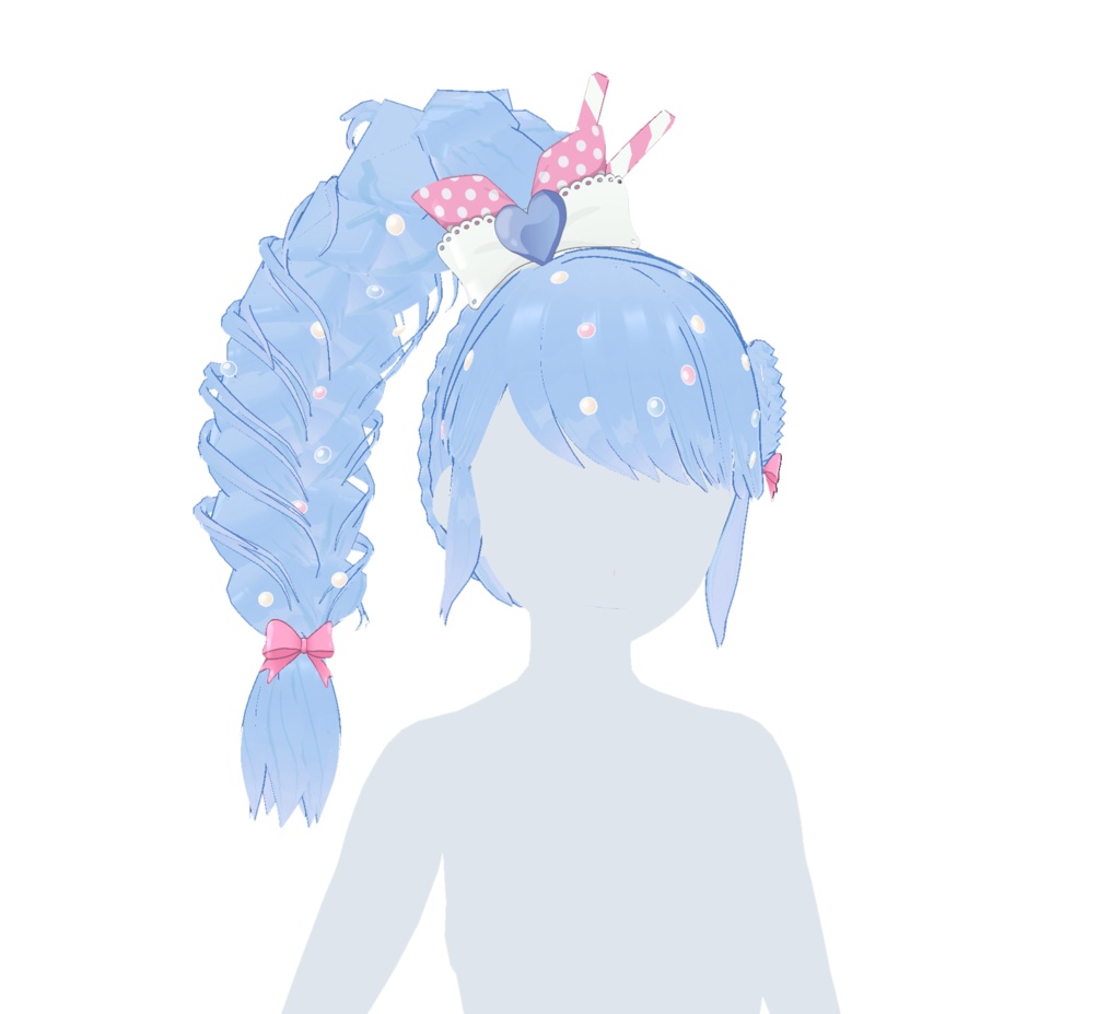 Hair Preset Vroid - Sweet Hairstyle🧁