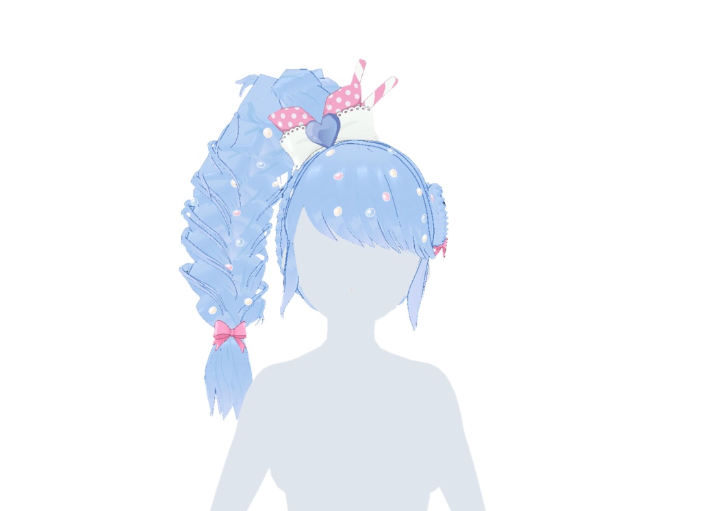 Hair Preset Vroid - Sweet Hairstyle🧁
