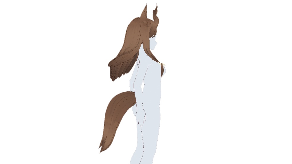 Hair Preset Vroid - Dog Bone 🦴