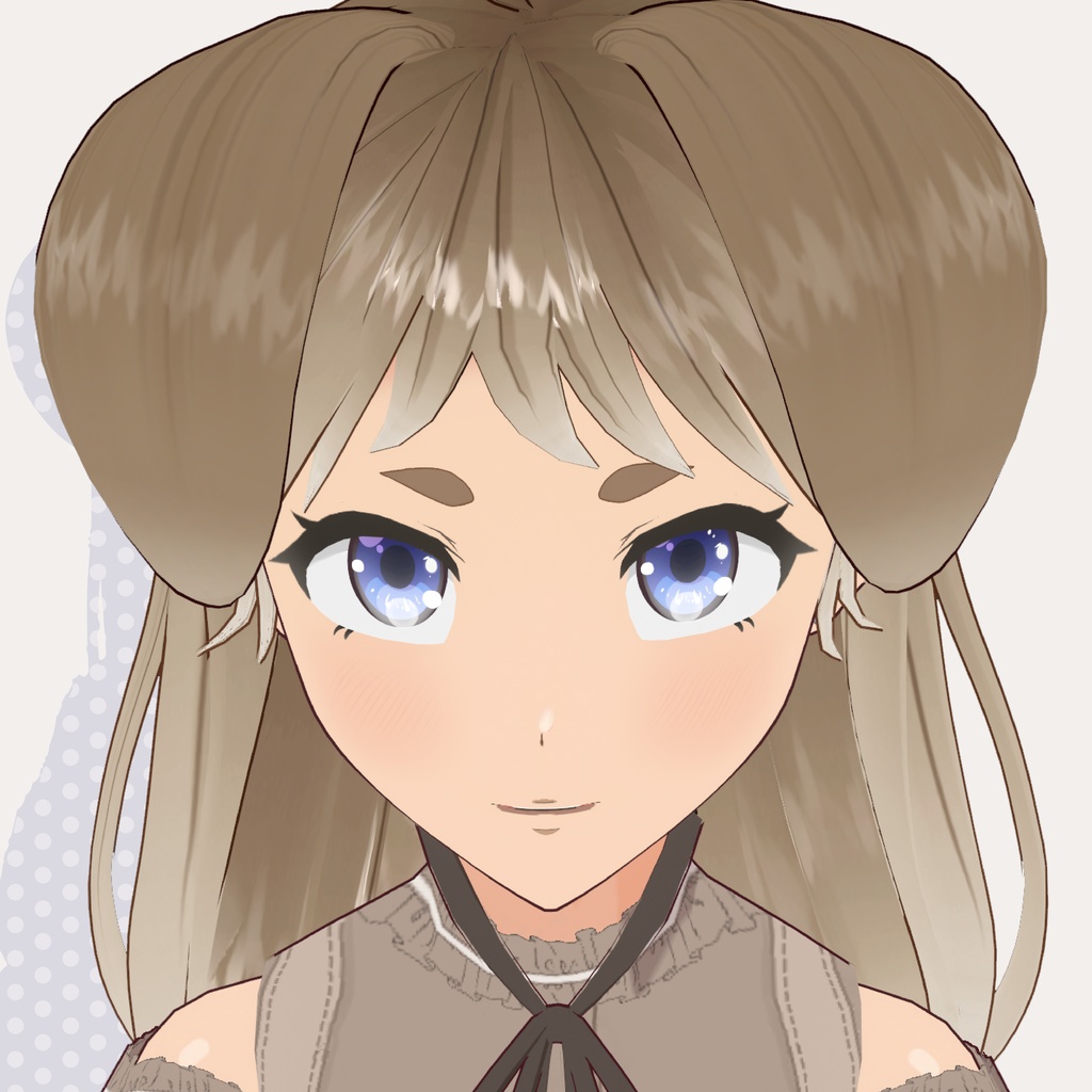 3d model Design for Vtubers (Caregiver) - vroid file