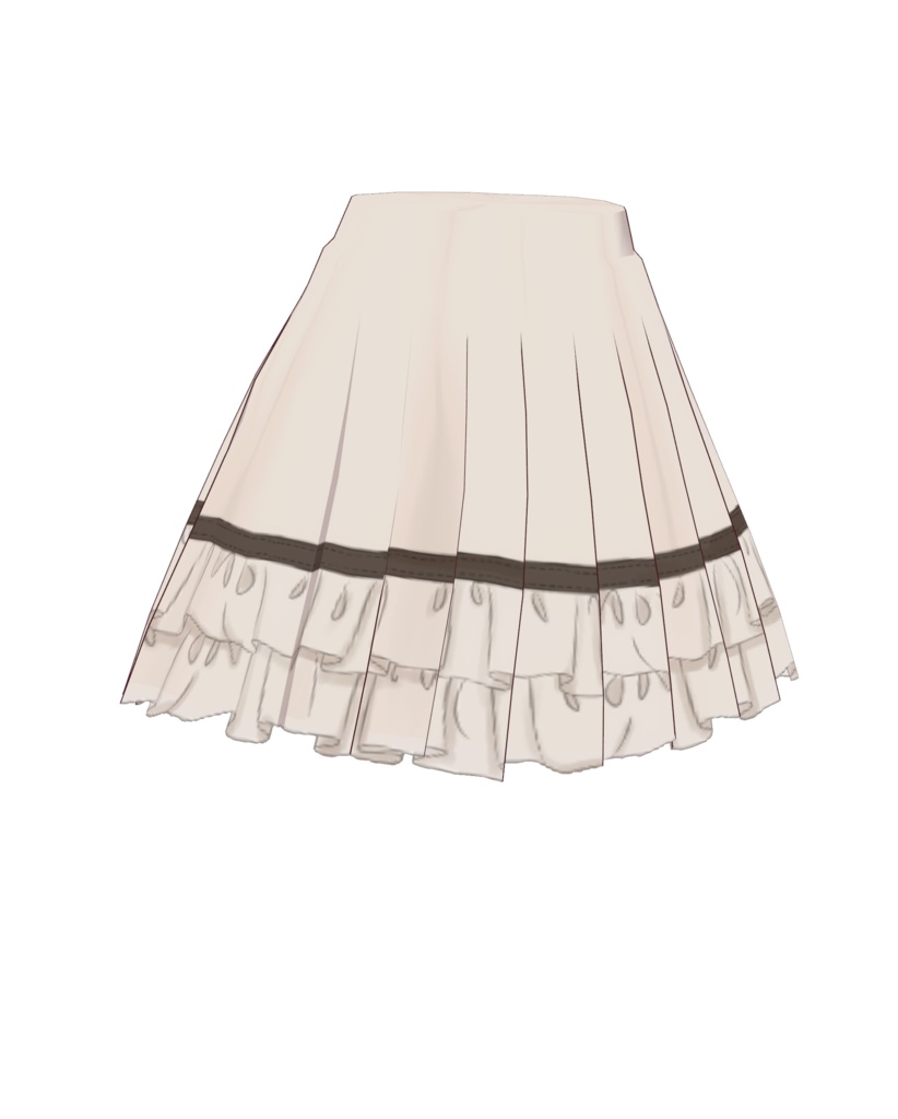 Outfit Vroid Dress Skirt tights Maid