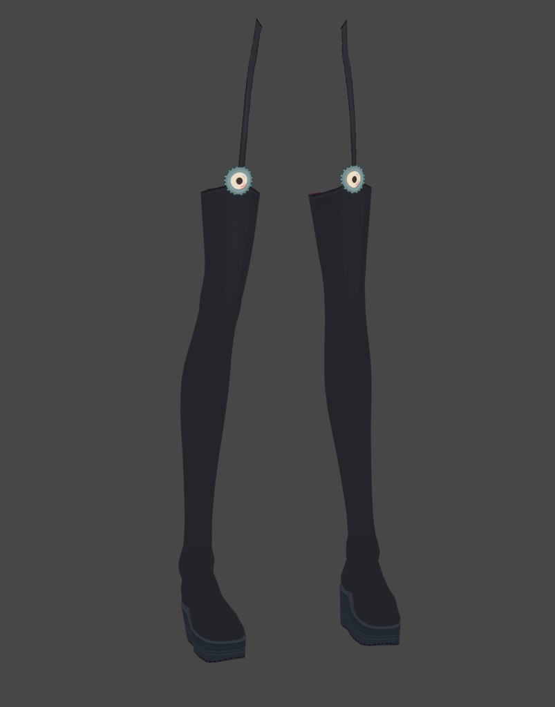 Outfit Vroid Dress Skirt tighs