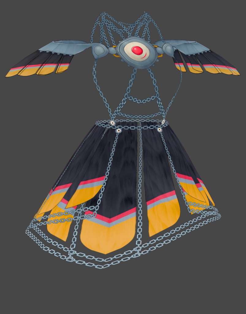 Outfit Vroid Dress Skirt tighs