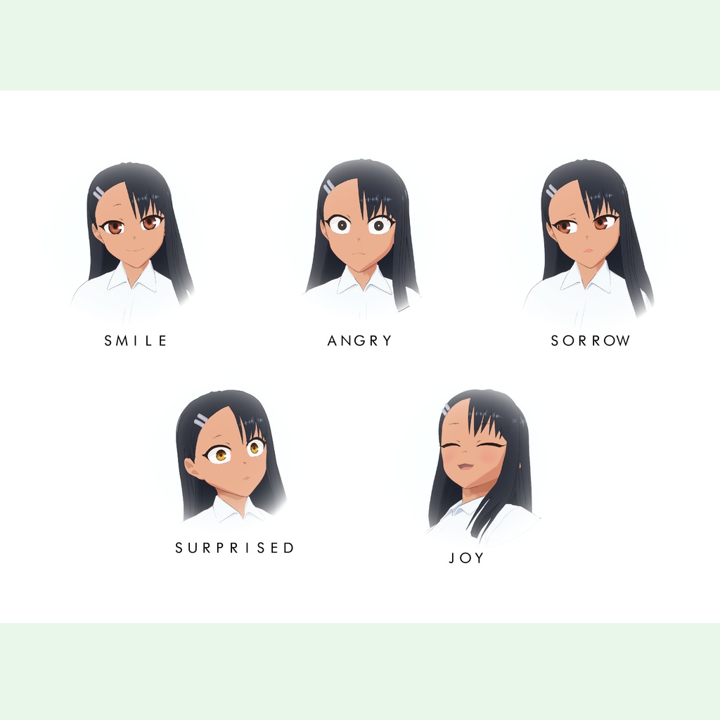 3D model vrm and pmx