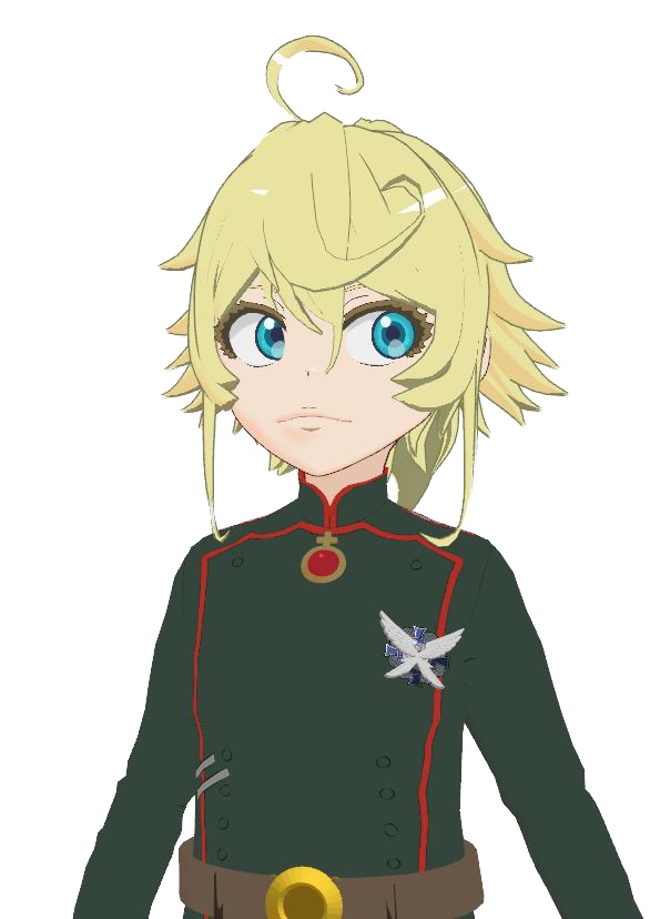 Tanya Degurechaff - 3D model .vrm and .pmx