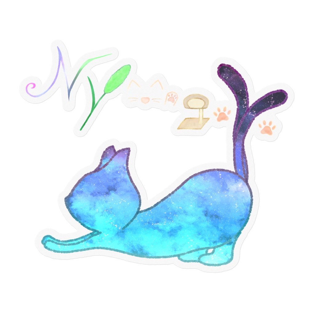 にゃんごろステッカー