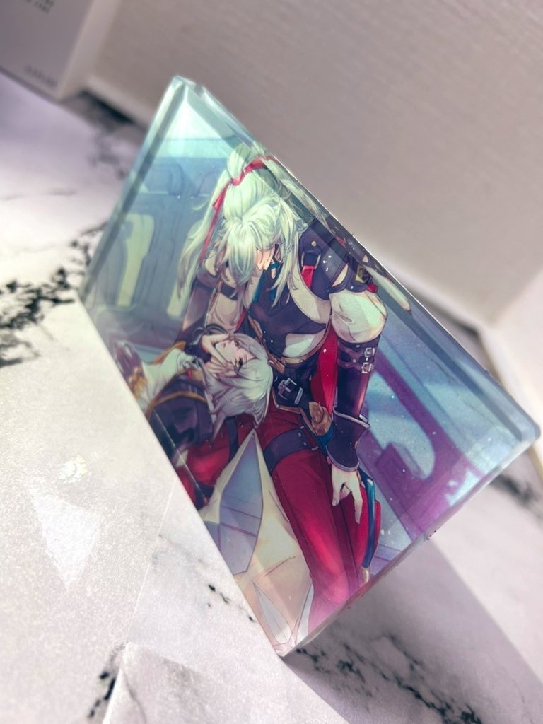 景星アクリルブロック