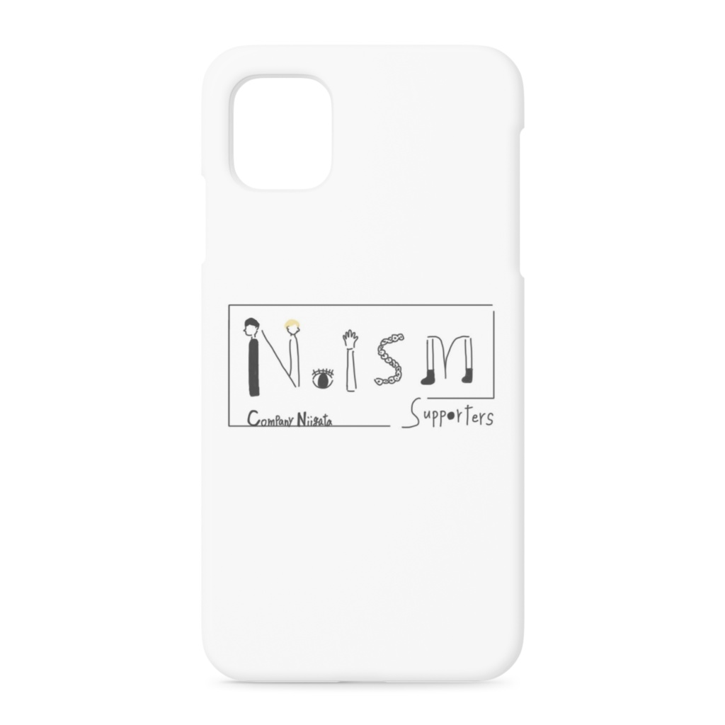 iPhoneケース（モノクロ）