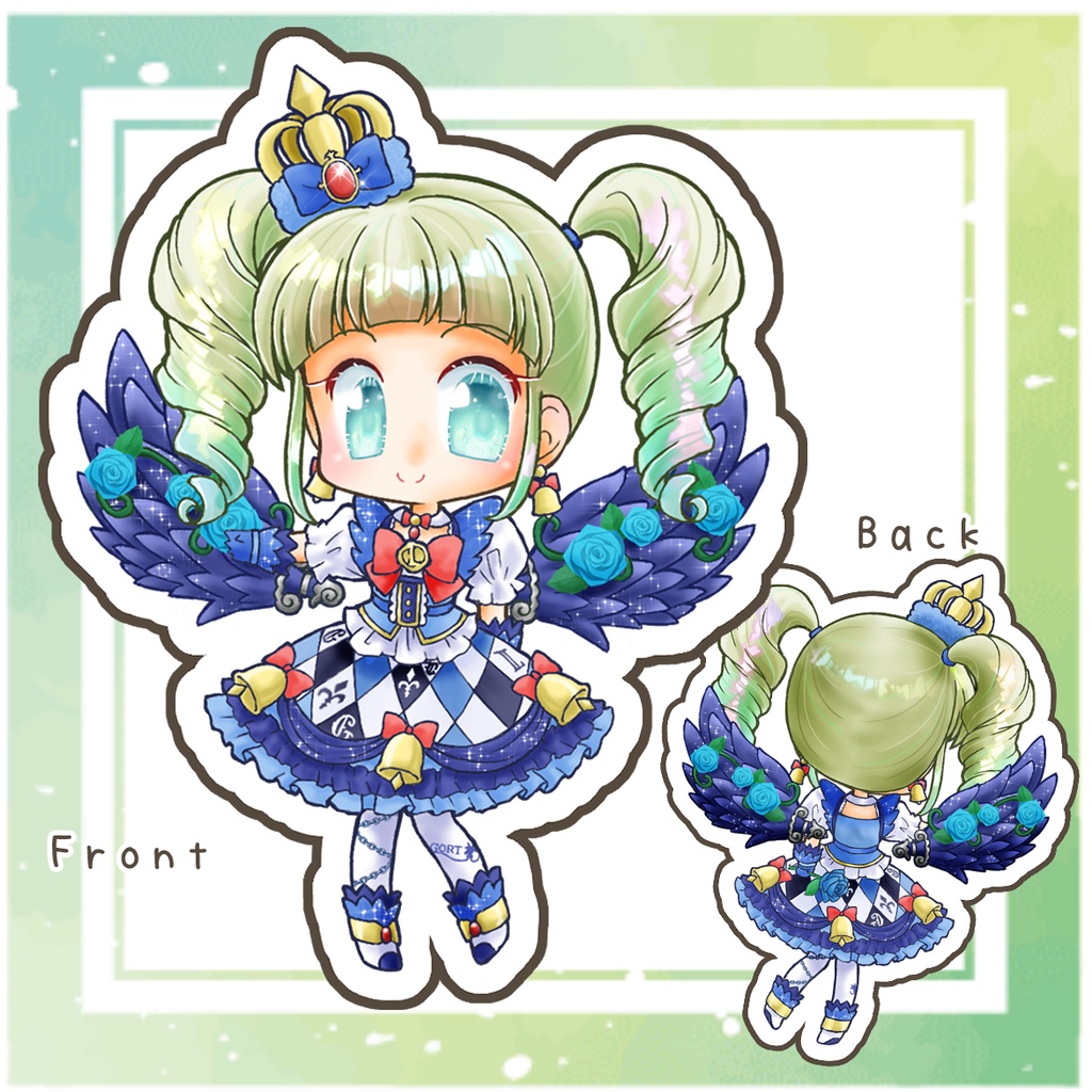 ユリカ様両面アクキー