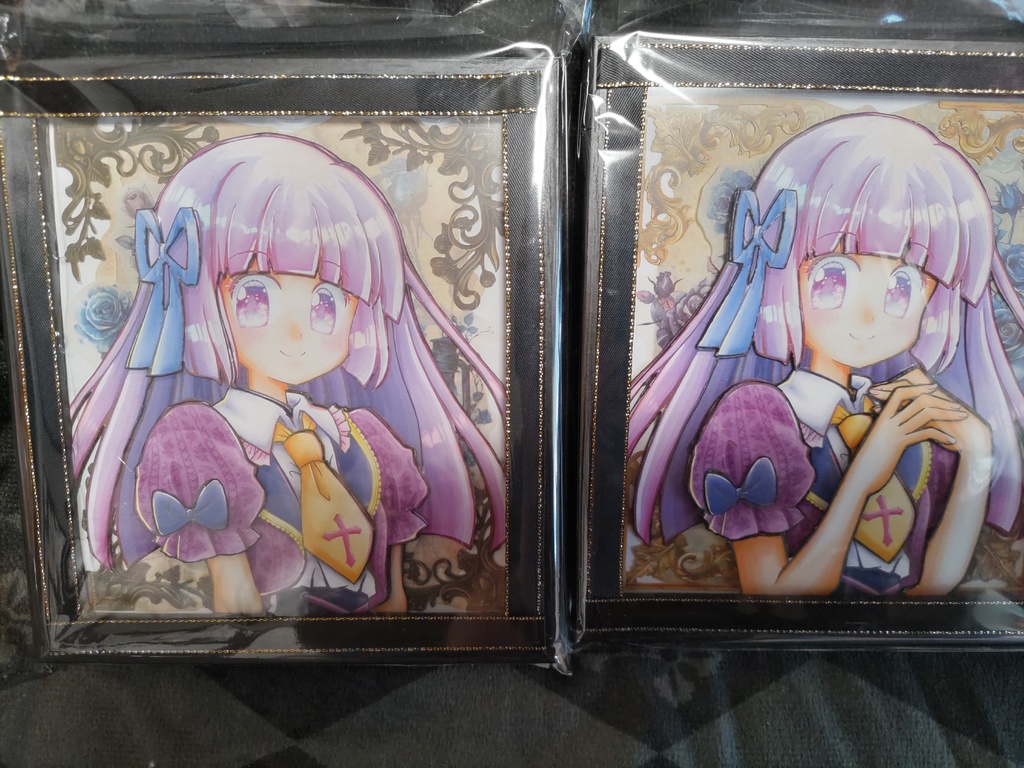 氷上スミレちょこっと立体色紙