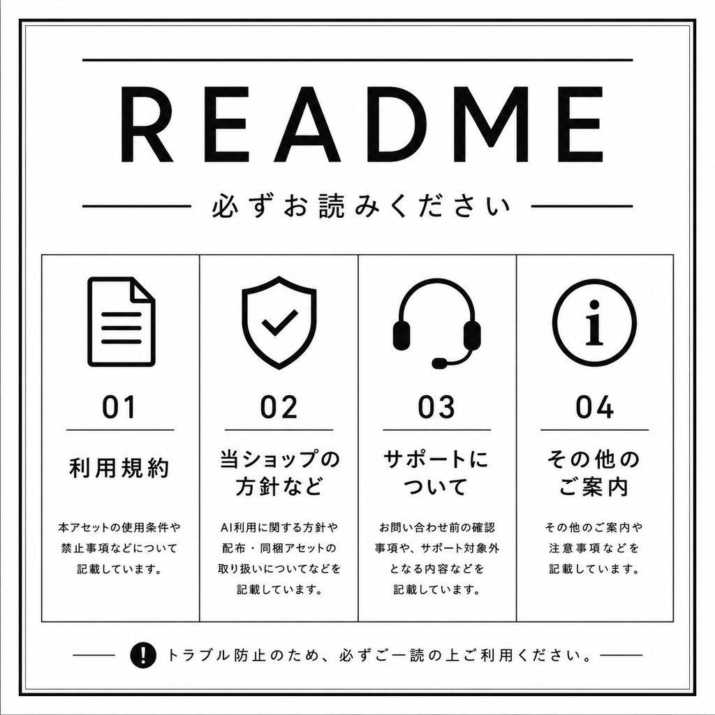 README利用規約 / Terms of Service / 使用条款 / 이용약관