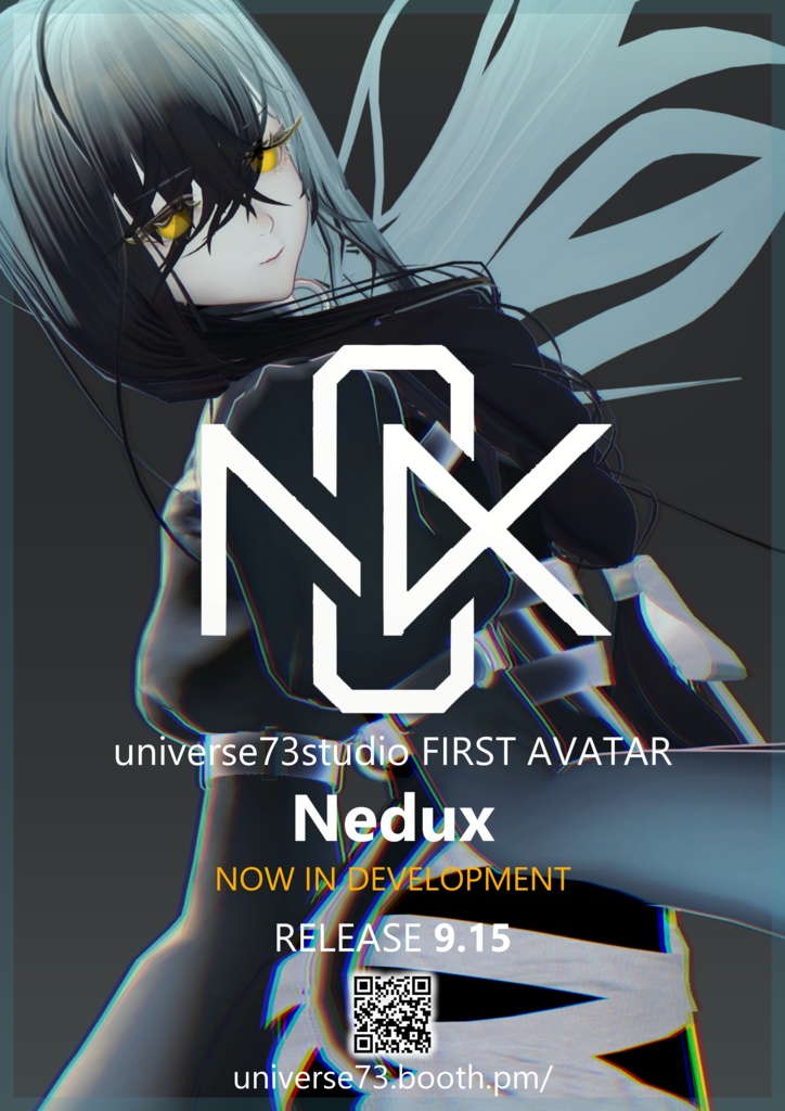 9/15発売オリジナル3DアバターNedux【siroinosotai】販売ページ