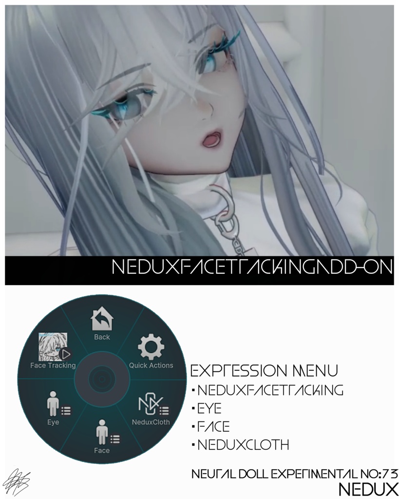 9/15発売オリジナル3DアバターNedux(ネドゥ)販売ページ