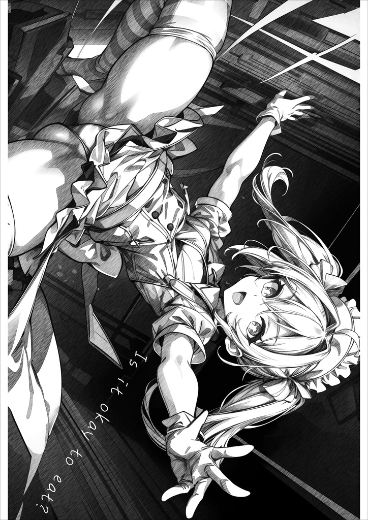 【巻末イラストサンプル】ヒロインズ 1H【ウェイトレス】