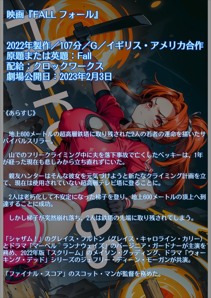 【巻末イラストサンプル】ヒロインズ 4H【ブルマ】