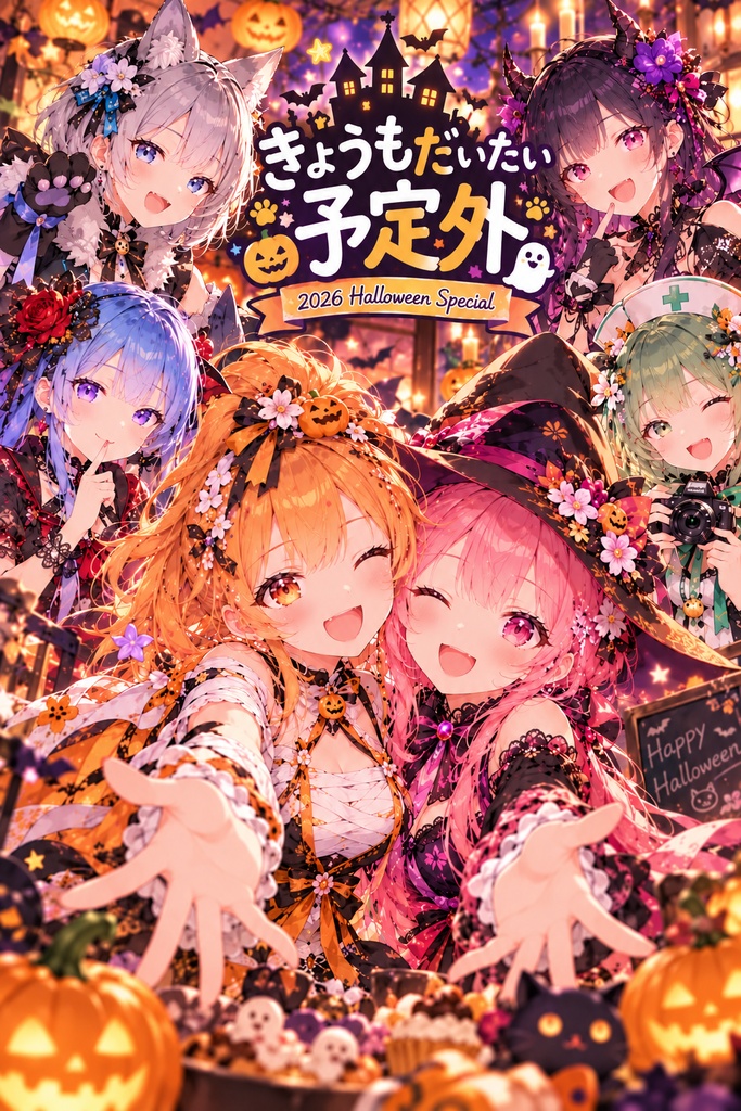 きょうもだいたい予定外|2026 Halloween Special【デジタル漫画・全36ページ】