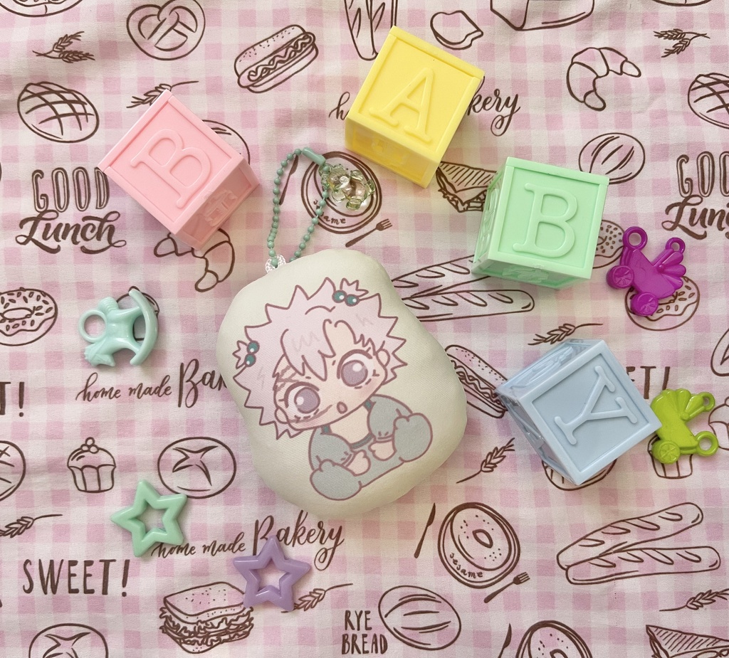 ベビさねちゃん　ぷにぷにクッションマスコット