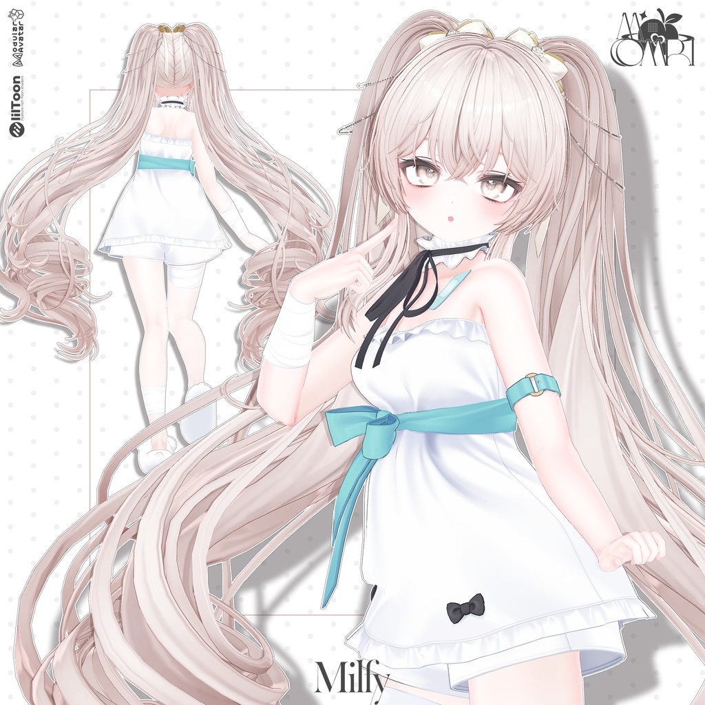 💗SALE💗〈17アバター対応〉 ✦。🍑Falling Star Hair 。✦