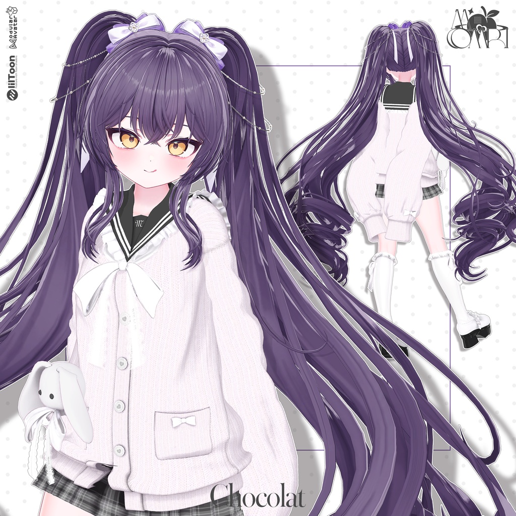 💗SALE💗〈17アバター対応〉 ✦。🍑Falling Star Hair 。✦