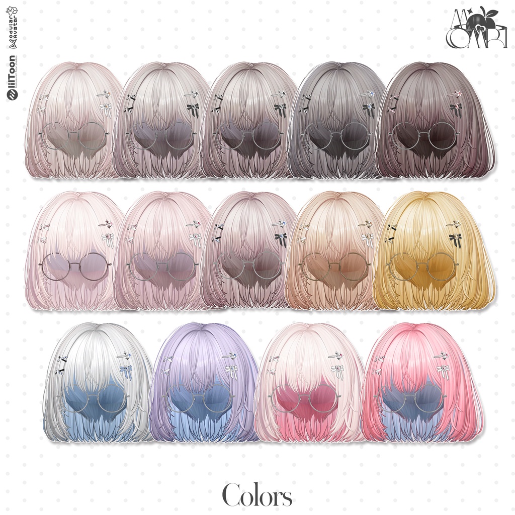 💗SALE💗〈15アバター対応〉 ✦。🐱Bell Hair 。✦