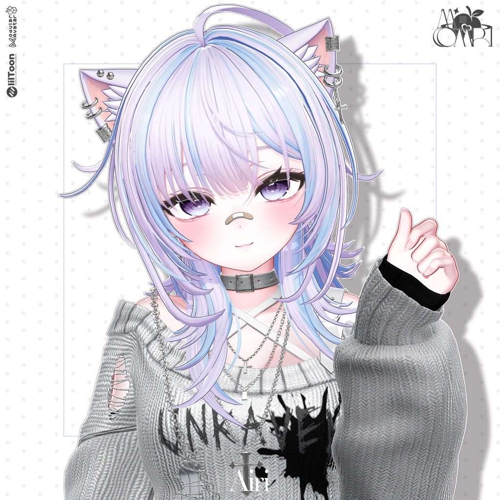 💗SALE💗〈17アバター対応〉 ✦。✂️fuzz-hair 。✦